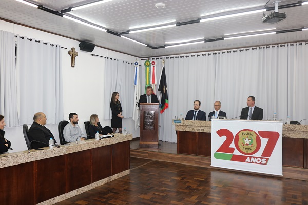 Presidente Do Legislativo Participa De Solenidade Da Pol cia Civil 